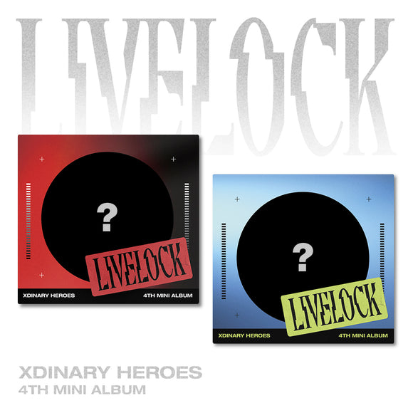 [PRE-ORDER] XDINARY HEROES - LIVELOCK (DIGIPACK) [4TH MINI ALBUM]