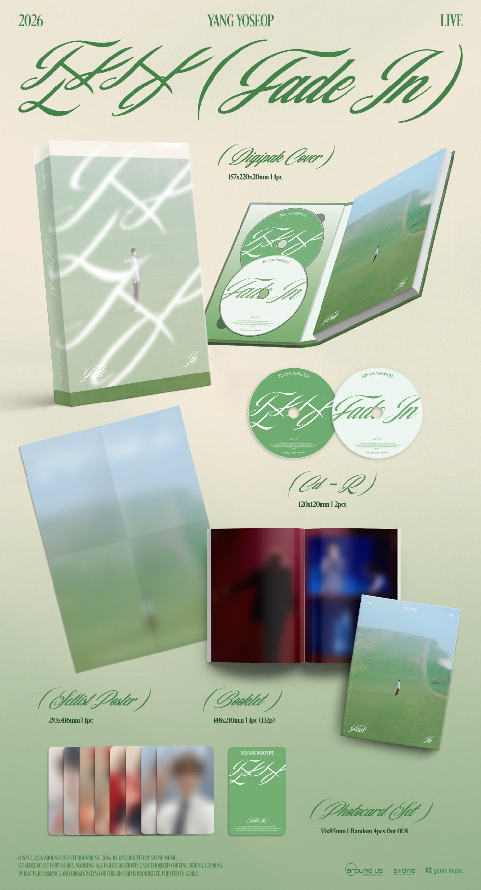 YANG YO SEOP - 2026 YANG YOSEOP LIVE [FADE IN] (Y30-6B03-101) - image 2 [01630ae86d50]