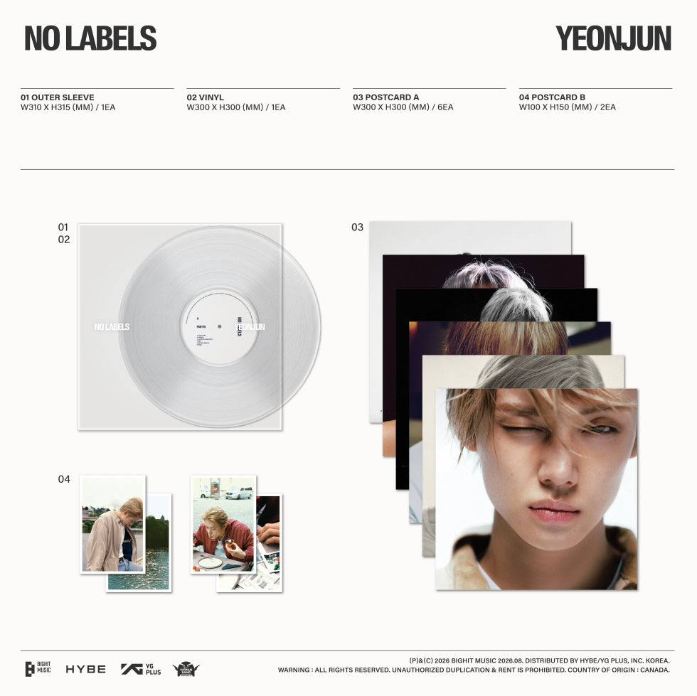 YEONJUN - NO LABELS (LP) (Y8-6828-107) - image 2 [c83de8b2b260]