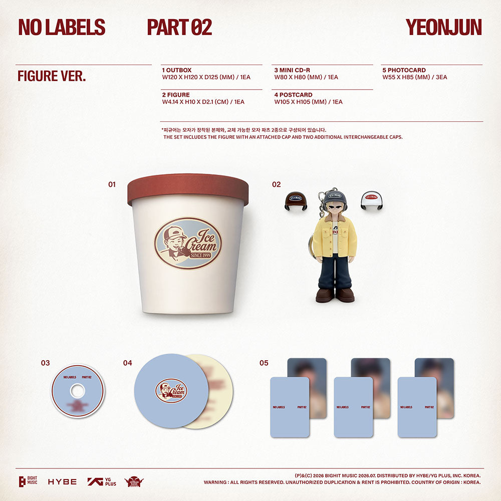 YEONJUN (TXT) - NO LABELS: PART 02 (FIGURE VER.) – TOKKI-SHOP