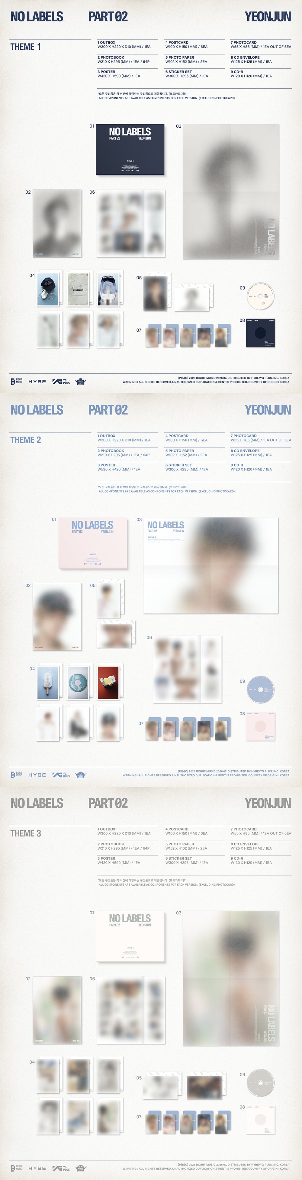 YEONJUN - NO LABELS: PART 02