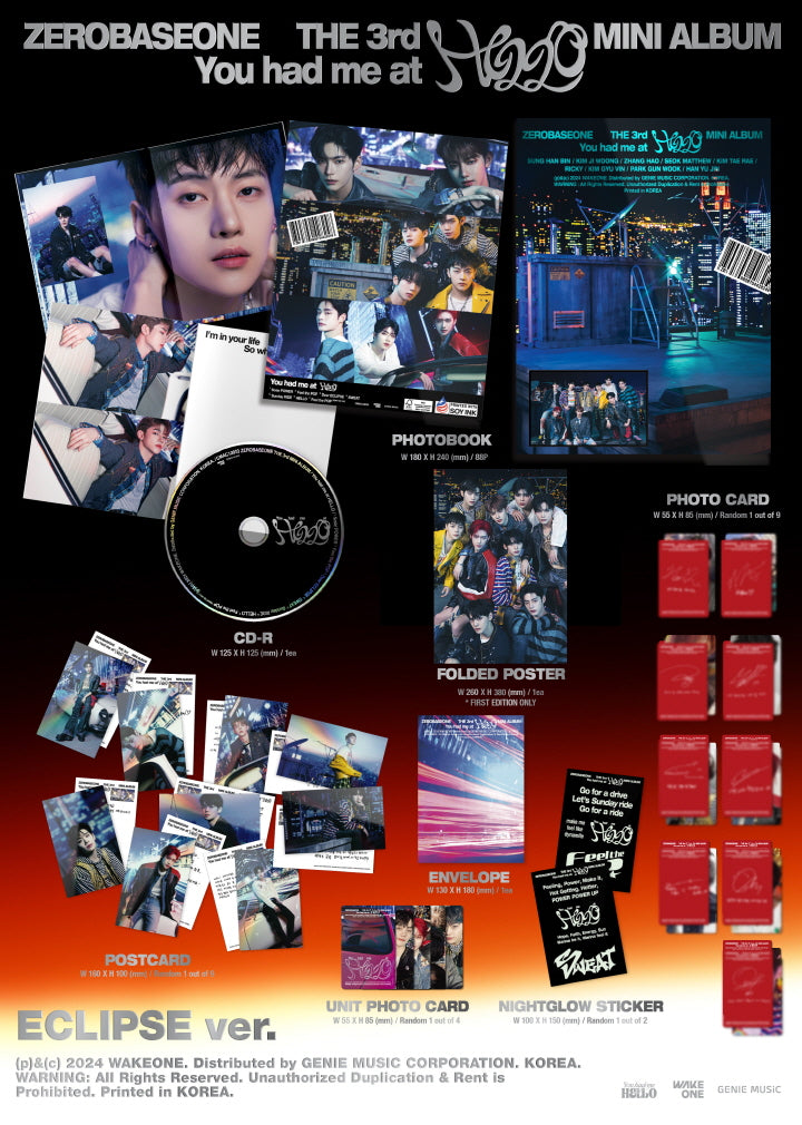 ZEROBASEONE - 3RD MINI ALBUM [YOU HAD ME AT HELLO] (Z1-4514-104) - image 2 [7eda5ddbbf9b]