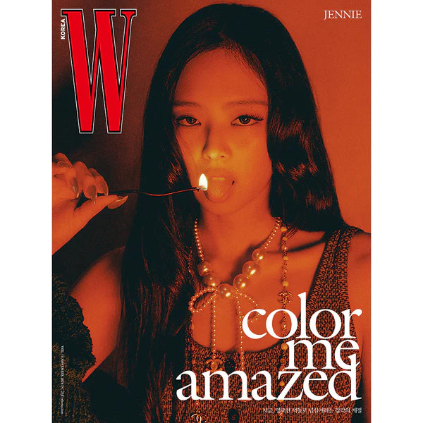 [PRE-ORDER] JENNIE (BLACKPINK) - W MAGAZINE VOLUME 11.2024