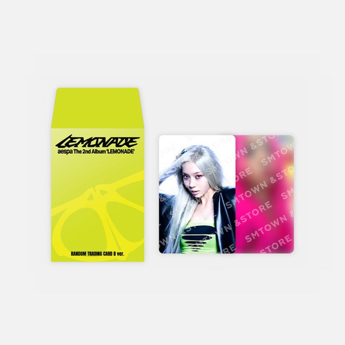 AESPA - RANDOM TRADING CARD (LEMONADE ver. ) [LEMONADE MD]
