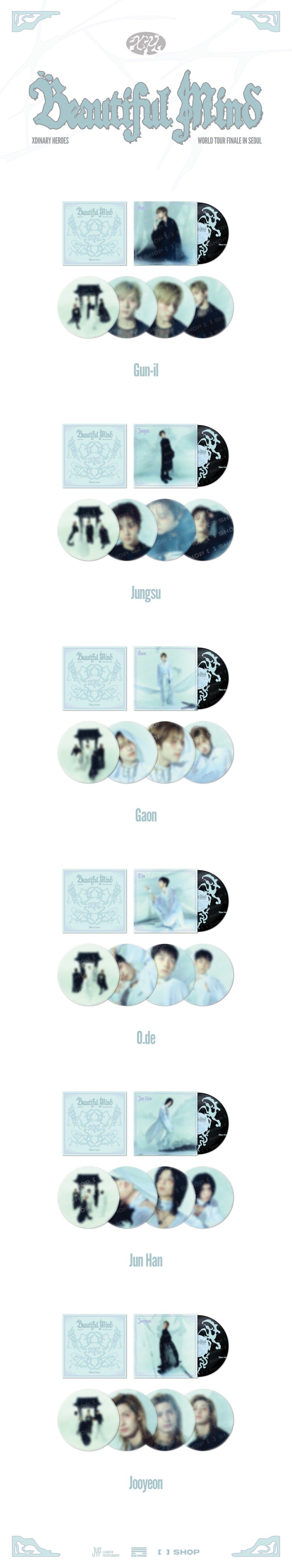 [PRE-ORDER] Xdinary Heroes - LP POSTER SET [Beautiful Mind] World Tour FINALE in SEOUL Merch