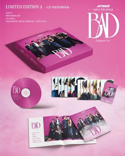 ATEEZ - BAD (JAPANESE 5TH SINGLE ALBUM) [LIMITED EDITION]