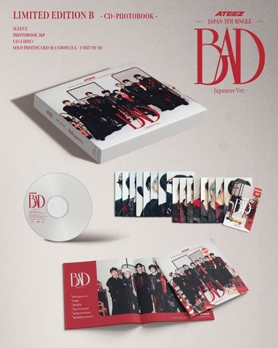 ATEEZ - BAD (JAPANESE 5TH SINGLE ALBUM) [LIMITED EDITION]