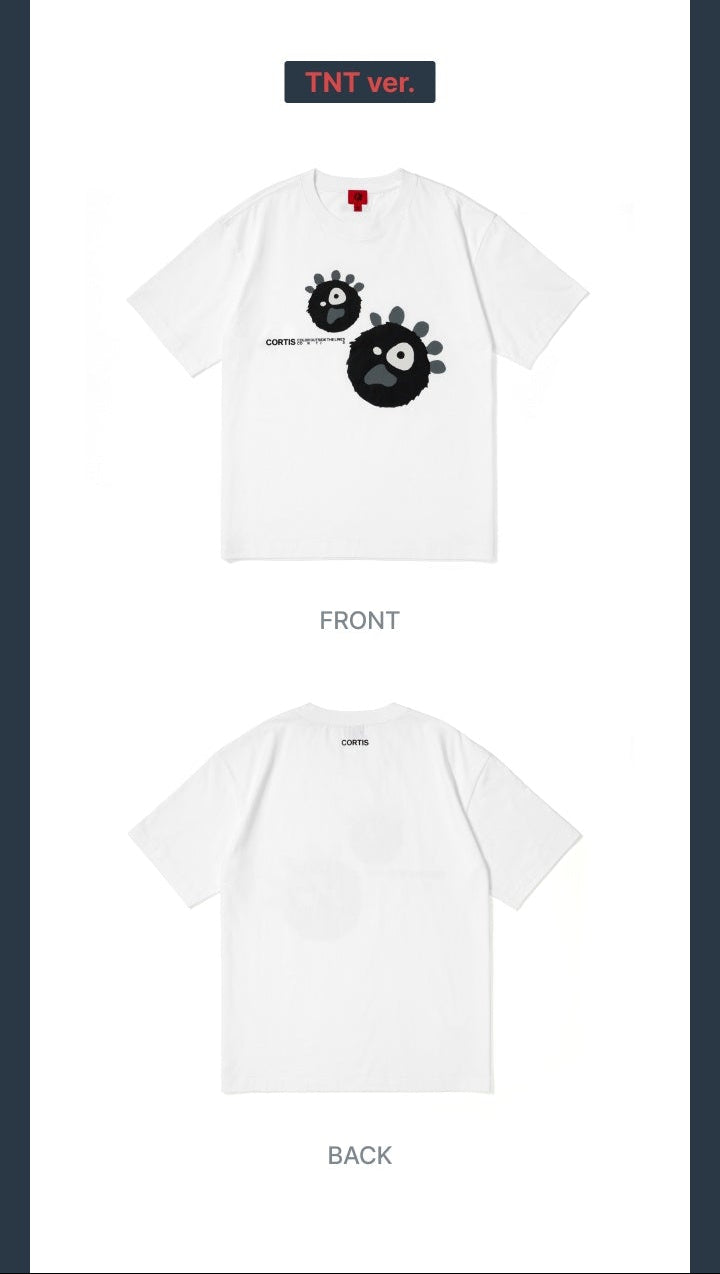 CORTIS - BALL T-SHIRT (TNT VER.) ['26 CORTIS TOUR : PUT YOUR PHONE DOWN MD]