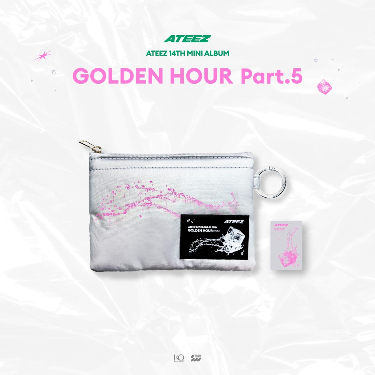 ATEEZ - MINI POUCH [GOLDEN HOUR : Part.5] POP-UP STORE MD