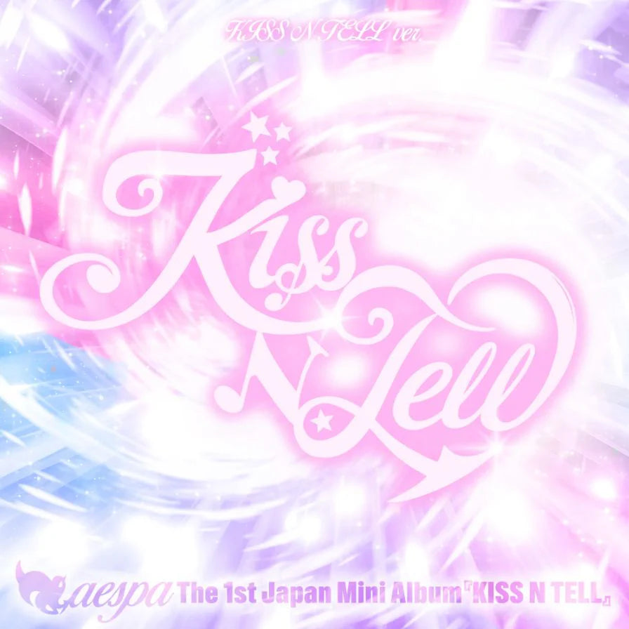 AESPA - KISS N TELL (KISS N TELL VER.) 1ST JAPAN MINI ALBUM