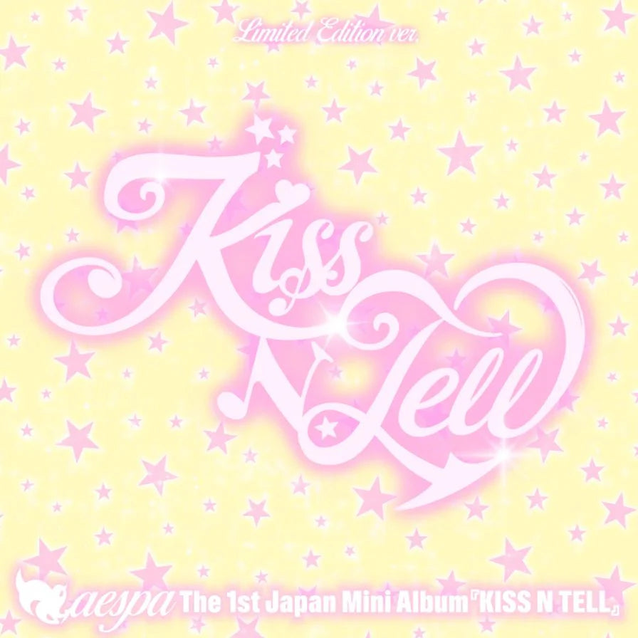 AESPA - KISS N TELL (LIMITED EDITION VER.) 1ST JAPAN MINI ALBUM