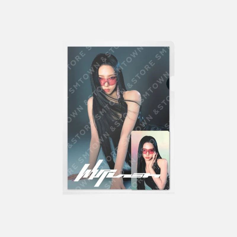 AESPA - WHIPLASH POP-UP MD - Postcard+ Hologram Photo Card