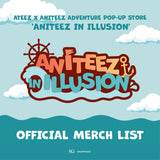 ATEEZ - MONITOR DOLL MARINE VERSION - ANITEEZ IN ILLUSION ATEEZ X ANITEEZ ADVENTURE POP-UP STORE OFFICIAL MD 2