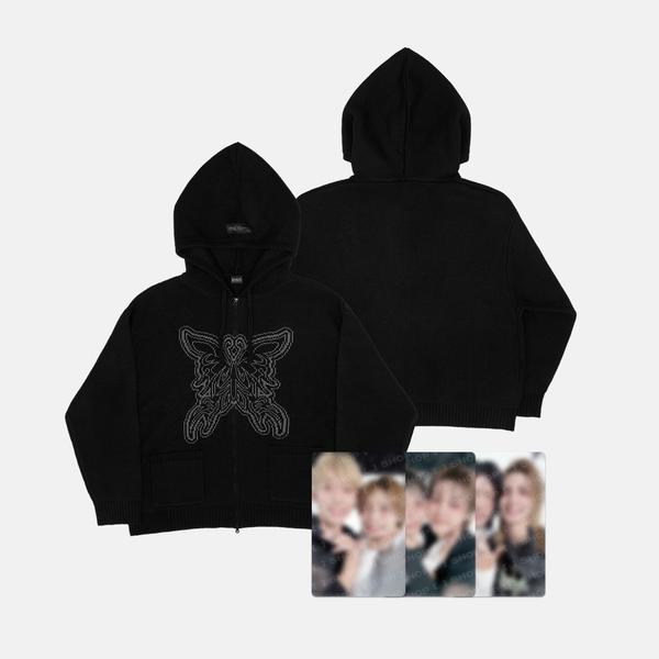 [PRE-ORDER] Xdinary Heroes - KNIT HOOD ZIP-UP [Beautiful Mind] World Tour FINALE in SEOUL Merch