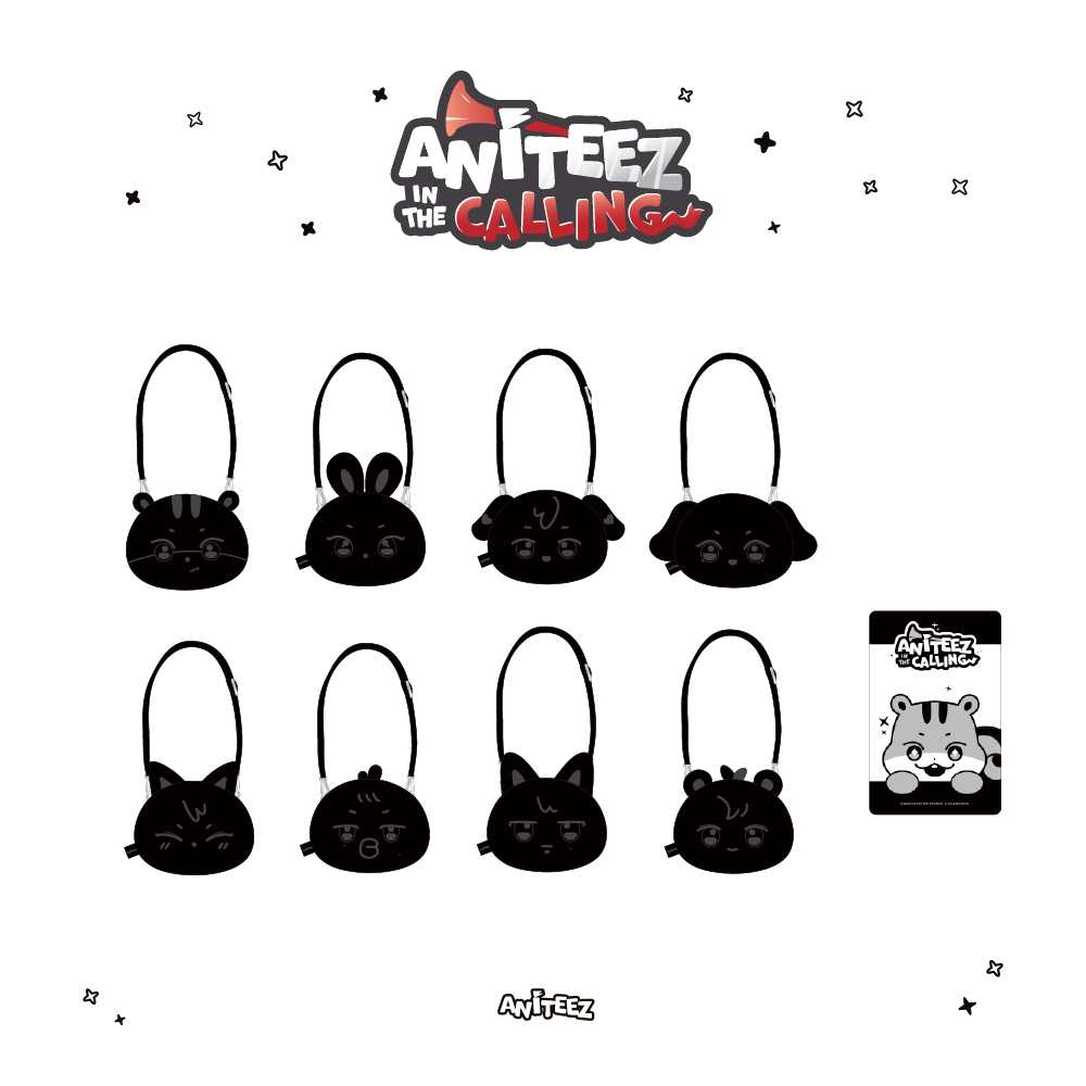 [PRE-ORDER] ATEEZ - ANITEEZ IN THE CALLING - FACE POUCH BAG