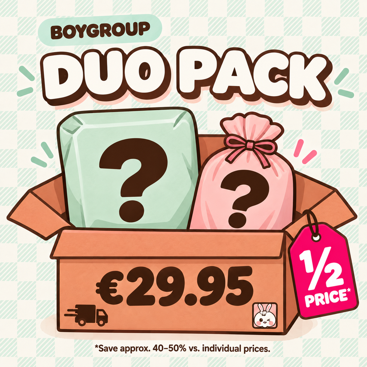 K-POP Mystery Duo Pack (Boygroup)⭐