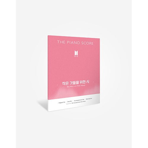 [PRE-ORDER] BTS - THE PIANO SCORE : BOY WITH LUV (feat. Halsey)