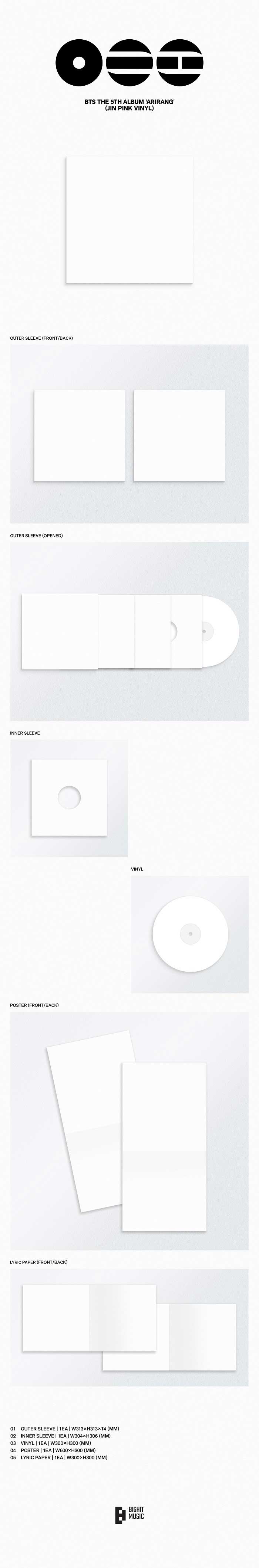 PRE-ORDER] BTS - ARIRANG (STANDARD VINYL) – TOKKI-SHOP