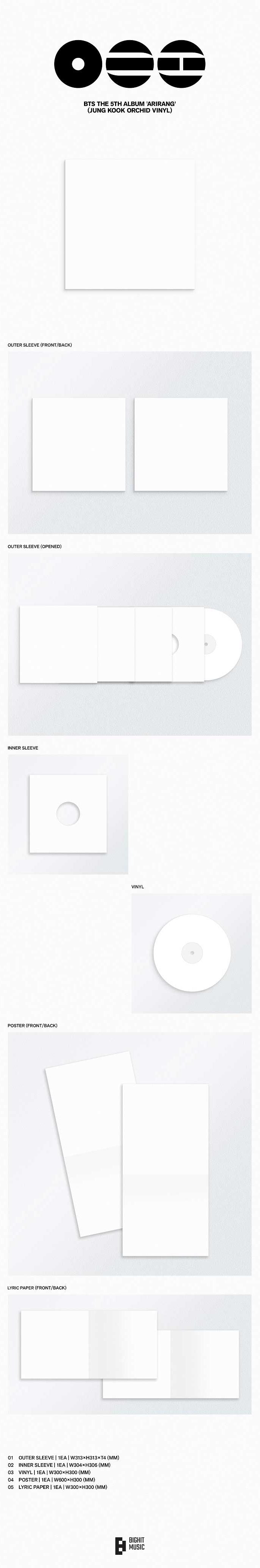 PRE-ORDER] BTS - ARIRANG (STANDARD VINYL) – TOKKI-SHOP