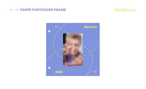 BTS JIN memories 2021 Blu-ray store with photocard + POB