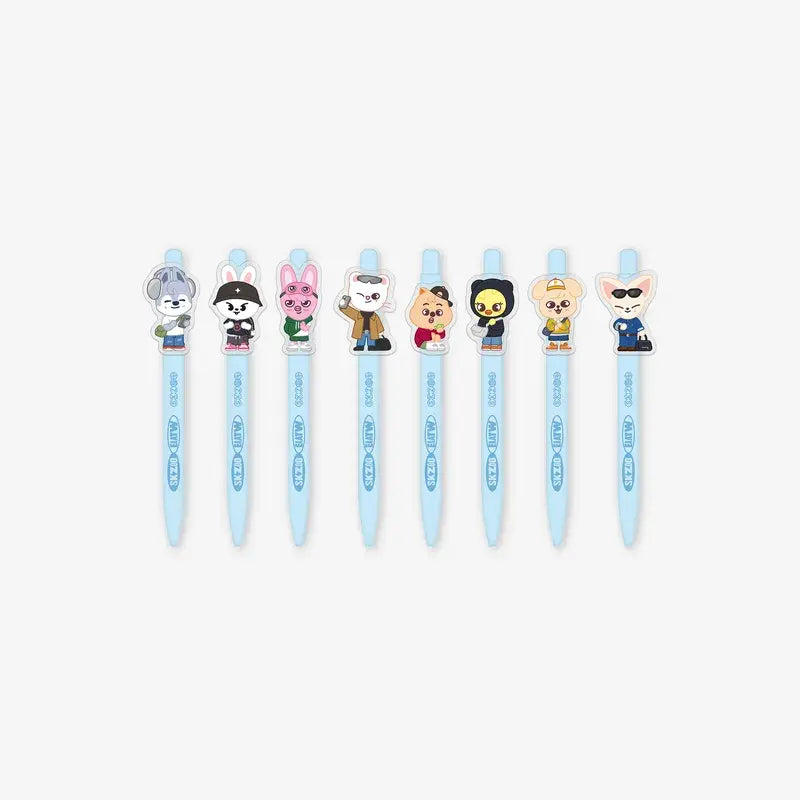 STRAY KIDS - SKZOO ACRYLIC GEL PEN  [SKZOO Everywhere All Around The World]