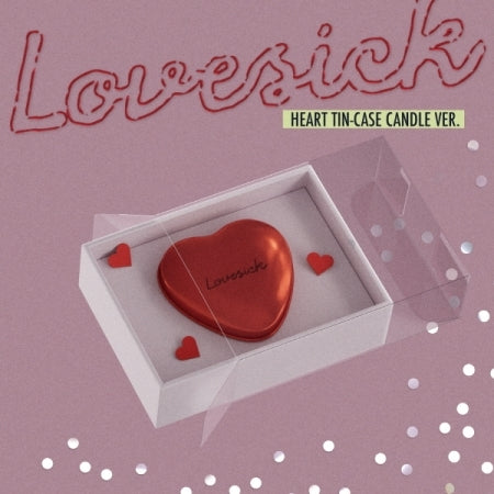 CHAERYEONG - 1ST MINI ALBUM [LOVESICK] (HEART TIN-CASE CANDLE VER.)