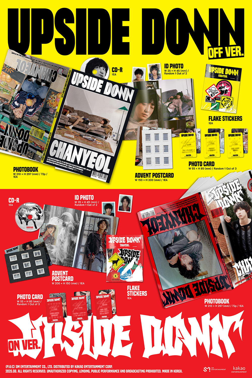 CHANYEOL (EXO) - UPSIDE DOWN (PHOTO BOOK VER.) [2ND MINI ALBUM]