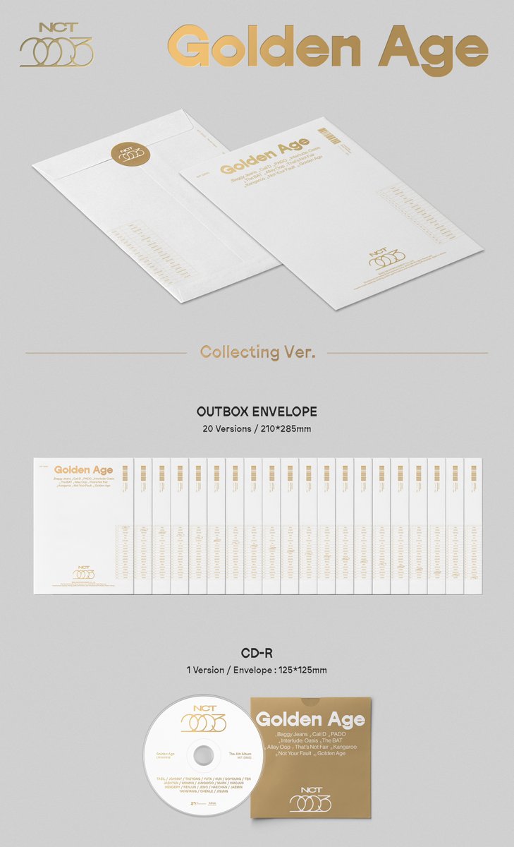 NCT - GOLDEN AGE (COLLECTING VER) [VOL. 4]