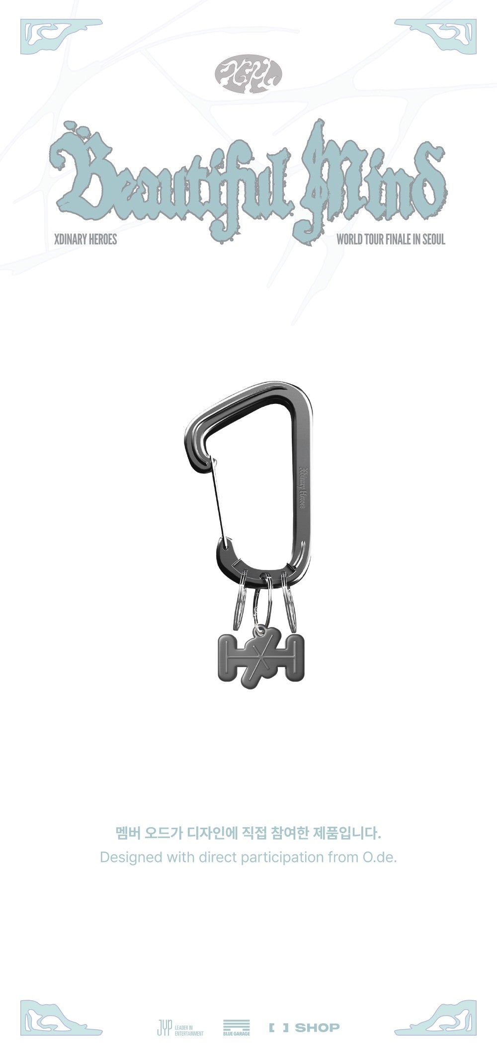 [PRE-ORDER] Xdinary Heroes - CARABINER [Beautiful Mind] World Tour FINALE in SEOUL Merch