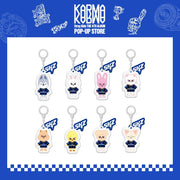 STRAY KIDS - KARMA POP-UP MD SKZOO YIN-YANG KEYRING