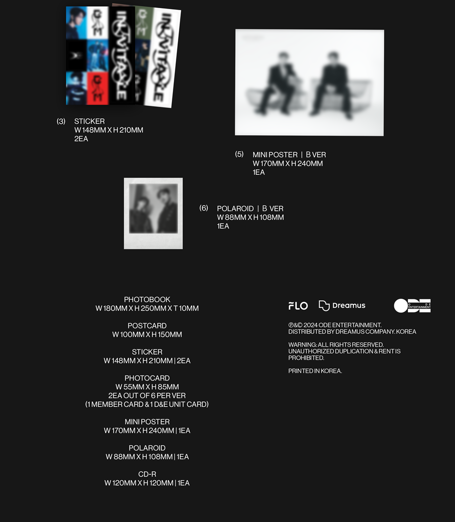 SUPER JUNIOR D&E - INEVITABLE (6TH MINI ALBUM)