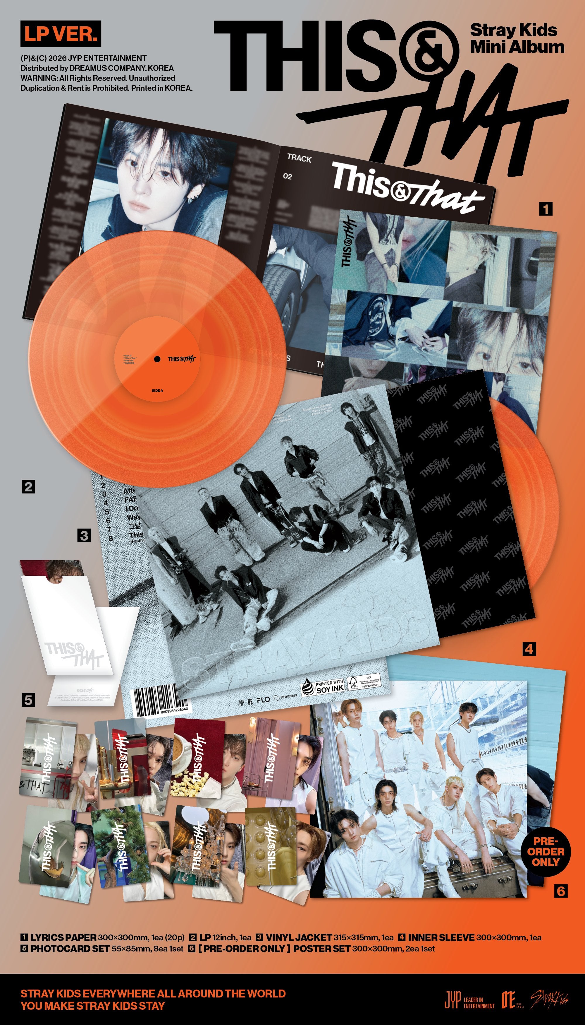 STRAY KIDS - THIS & THAT (LP VER.) – TOKKI-SHOP
