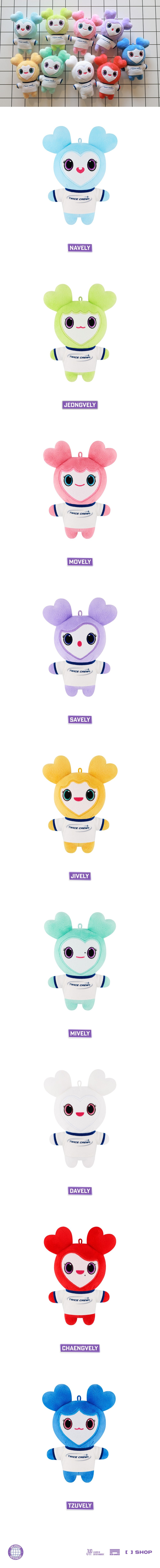 [PRE-ORDER] TWICE - LOVELY  PLUSH ORIGINAL Ver. 2025 TWICE FANMEETING [10VE UNIVERSE] MD