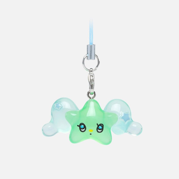 [PRE-ORDER] NCT WISH -  GLOW-IN-THE-DARK MINI WICHU KEY RING [1st CONCERT TOUR 'INTO THE WISH : Our WISH' MD]