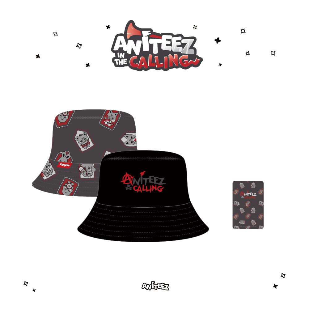 [PRE-ORDER] ATEEZ - ANITEEZ IN THE CALLING - REVERSIBLE BUCKET HAT