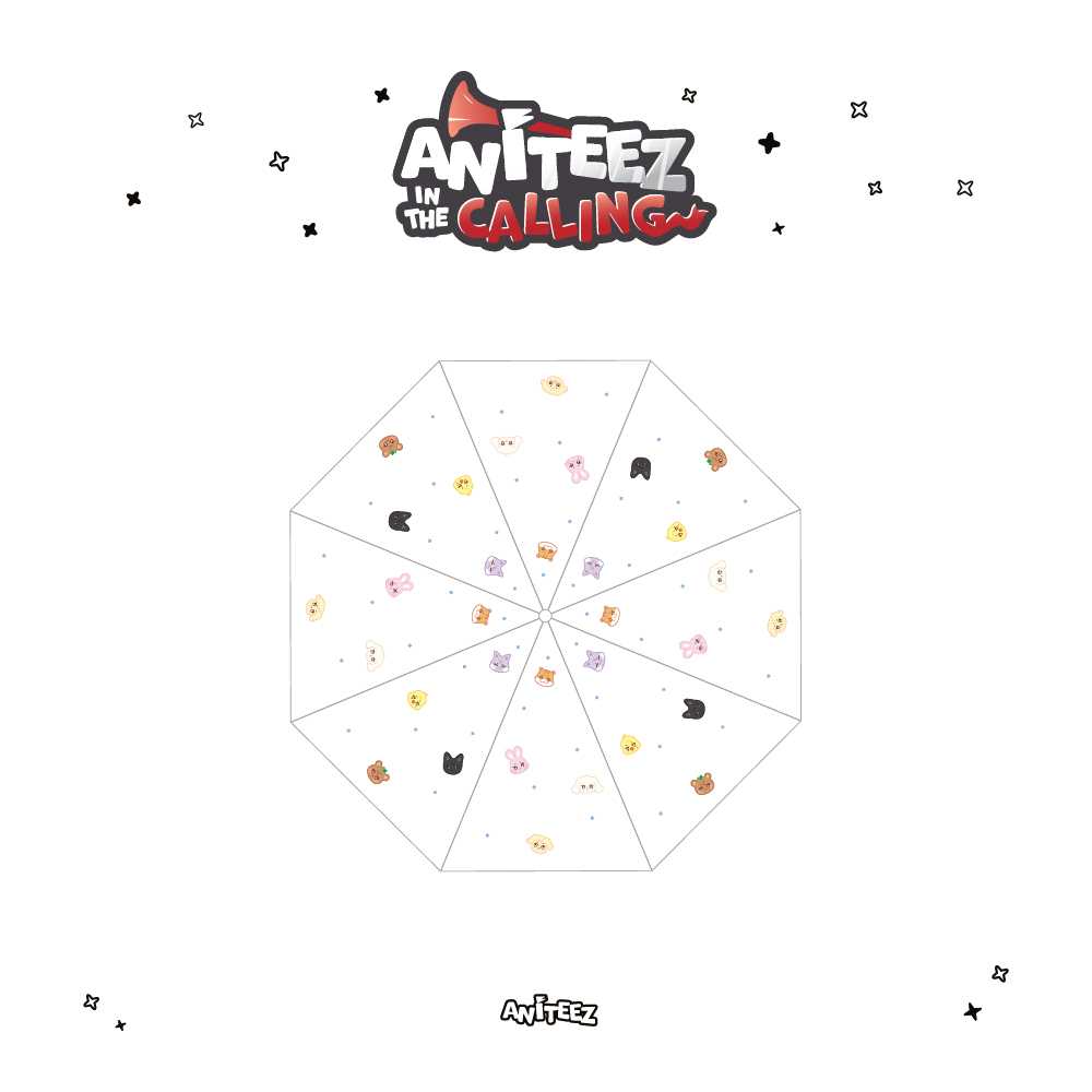 [PRE-ORDER] ATEEZ - ANITEEZ IN THE CALLING - CLEAR UMBRELLA