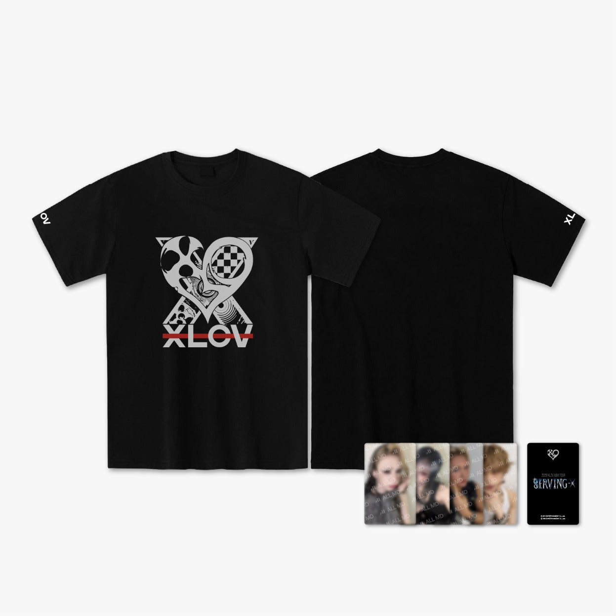 XLOV - OVERSIZED SHORT-SLEEVE T-SHIRT [SERVING-X_IN SEOUL MD]