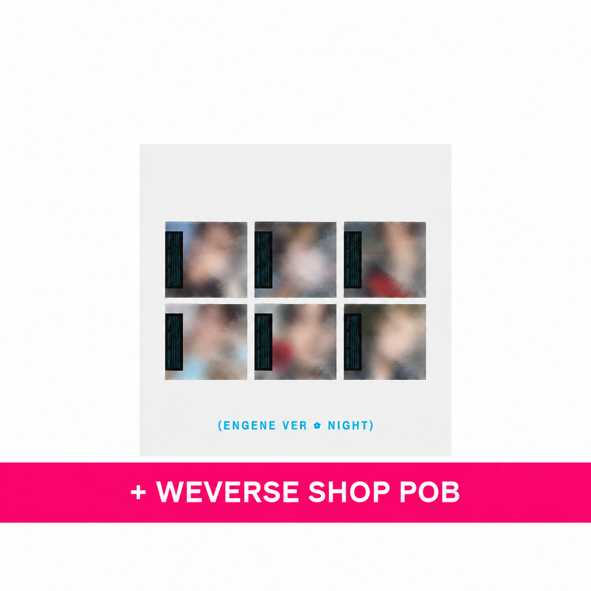 ENHYPEN - THE SIN : PARALLEL WORLD (ENGENE ver.) (NIGHT) + Weverse Shop POB