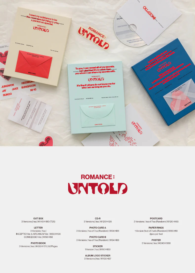 ENHYPEN - ROMANCE : UNTOLD