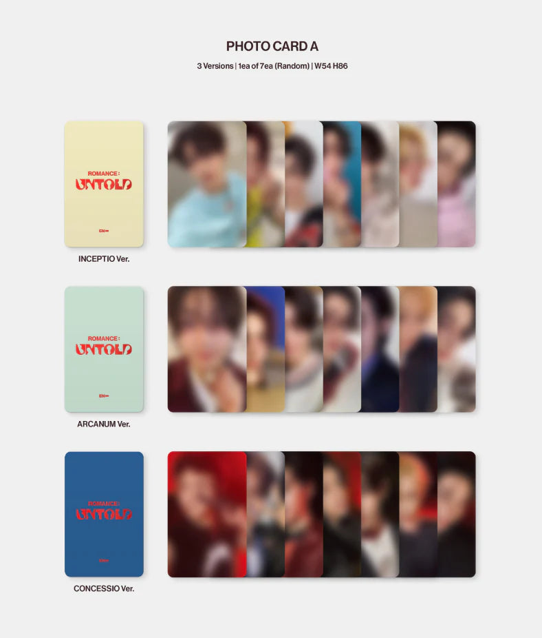 ENHYPEN - ROMANCE : UNTOLD – TOKKI-SHOP