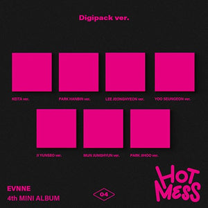 [PRE-ORDER] EVNNE - HOT MESS (DIGIPACK VER.) [4TH MINI ALBUM]