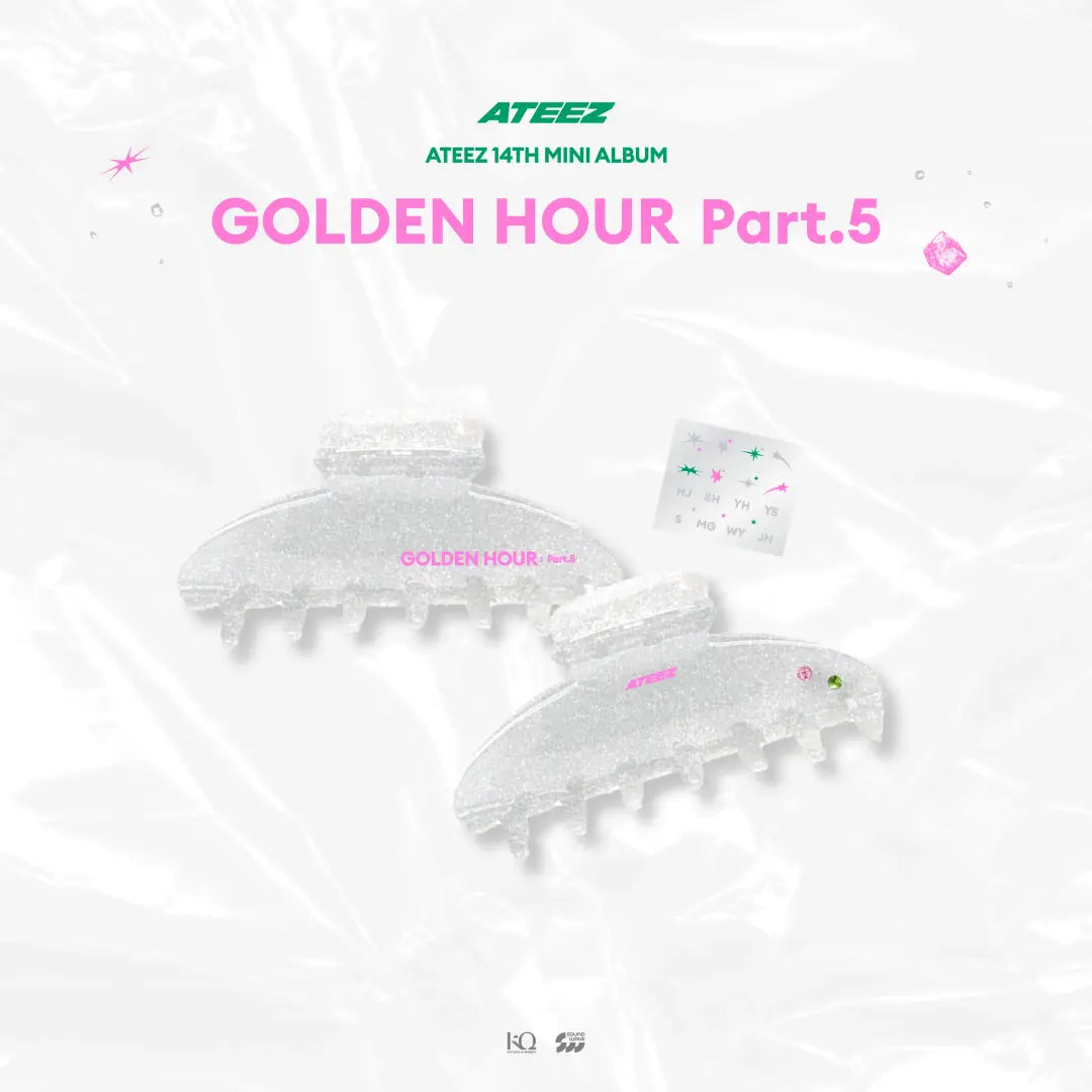 ATEEZ - HAIR CLIP [GOLDEN HOUR : Part.5] POP-UP STORE MD