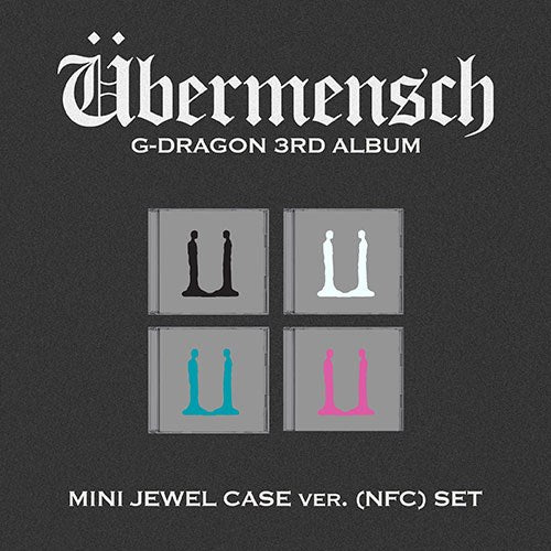 [PRE-ORDER] G-DRAGON (BIG BANG) - ÜBERMENSCH (MINI JEWEL CASE VER.) [3RD ALBUM]