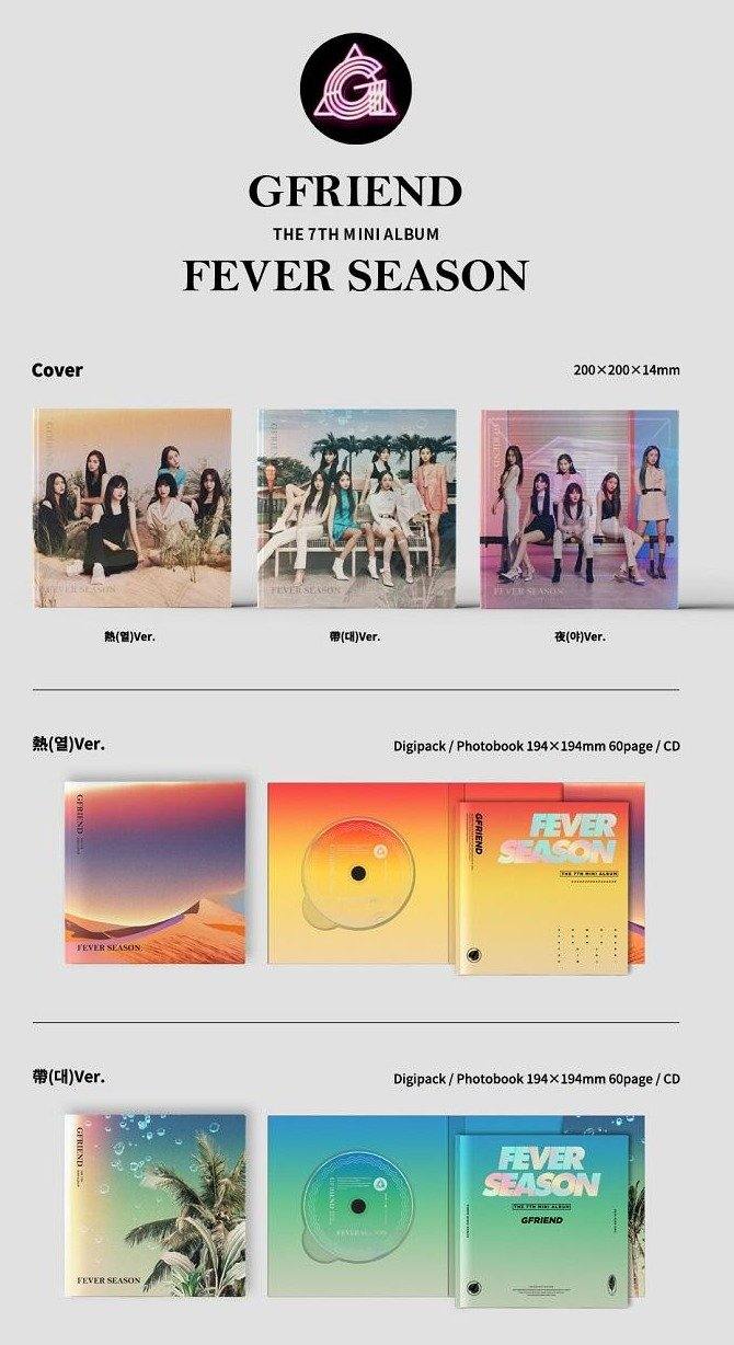 GFRIEND - FEVER SEASON (7TH MINI ALBUM)