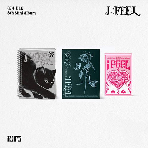 (G)I-DLE - I FEEL + APPLE MUSIC PHOTOCARDS (LUCKY DRAW)