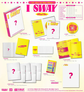 [PRE-ORDER] (G)I-DLE - I SWAY (7TH MINI ALBUM) + LUCKY DRAW APPLE MUSIC POB PHOTOCARDS