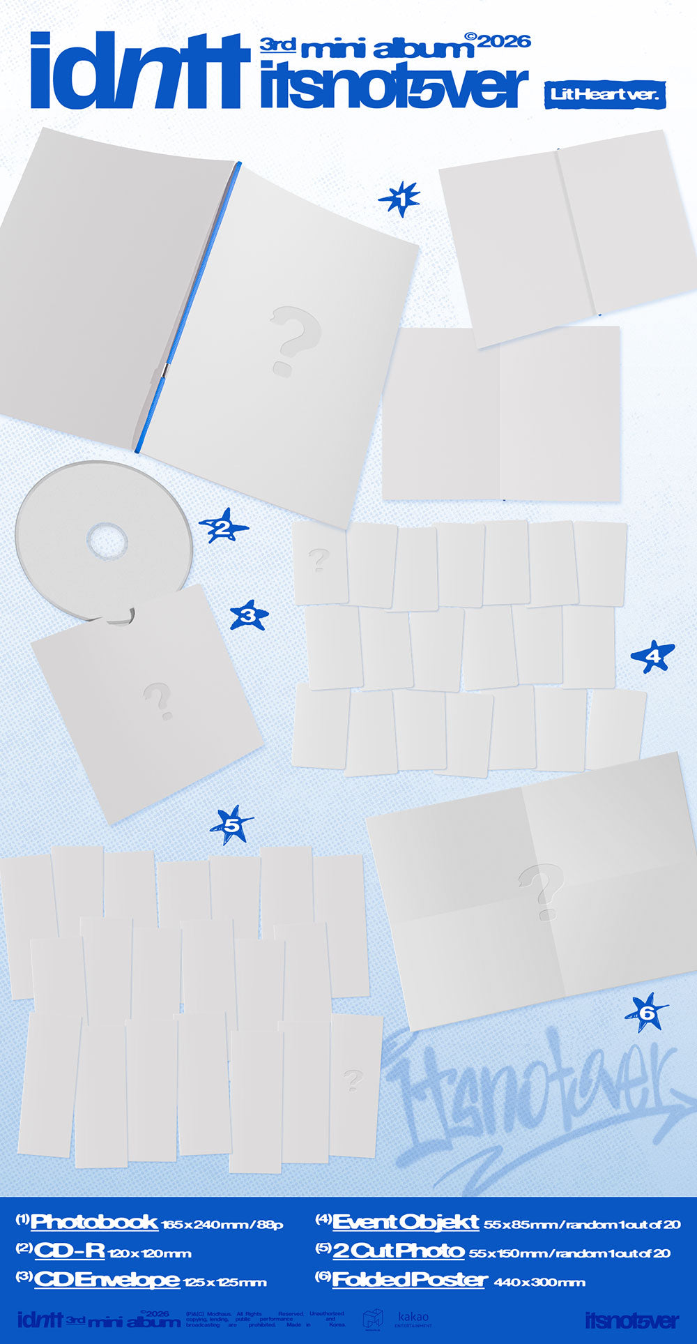 IDNTT - 3RD MINI ALBUM [ITSNOTOVER]