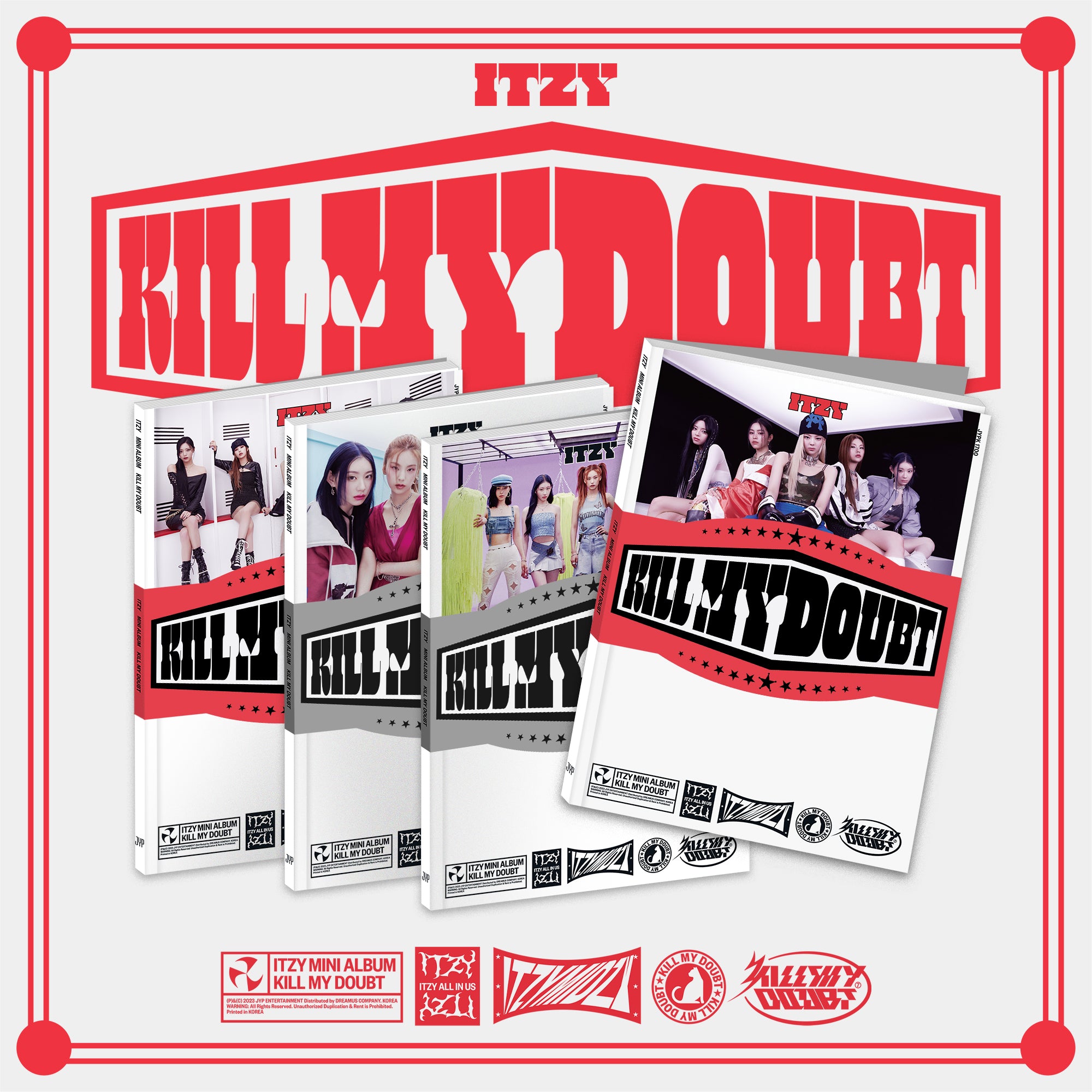 ITZY - KILL MY DOUBT (STANDARD EDITION)