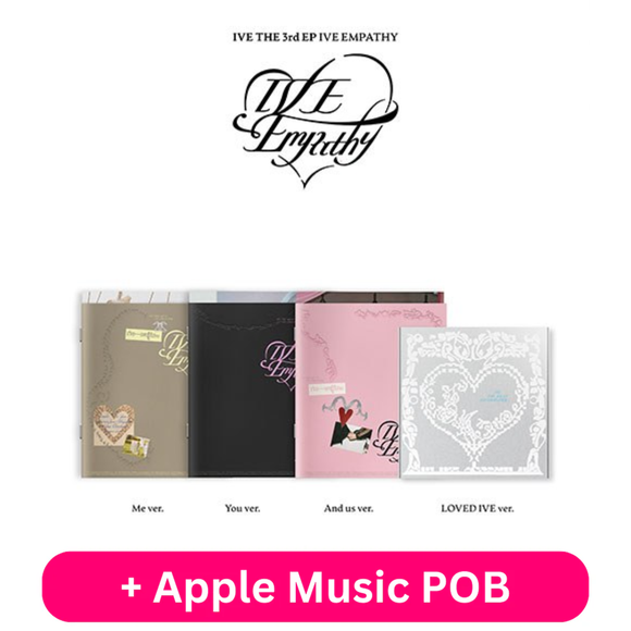 [PRE-ORDER] IVE - IVE EMPATHY (THE 3RD ALBUM) + APPLE MUSIC POB PHOTOCARD