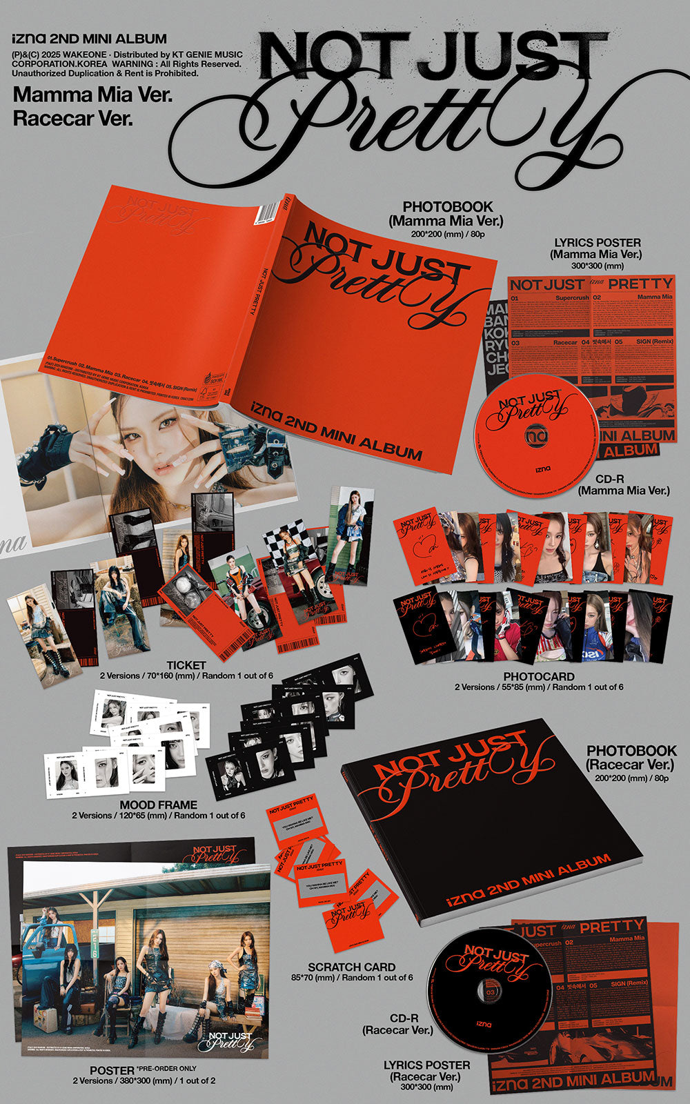 IZNA - NOT JUST PRETTY (PHOTOBOOK VER.) [2ND MINI ALBUM]